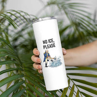 Funny George Washington Political Anti Ice Gift Skinny Tumbler