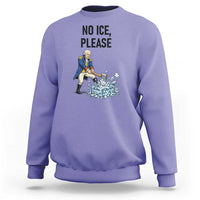 Funny George Washington Political Anti Ice Gift Sweatshirt