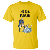 Funny George Washington Political Anti Ice Gift T Shirt