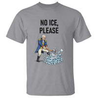 Funny George Washington Political Anti Ice Gift T Shirt