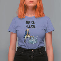 Funny George Washington Political Anti Ice Gift T Shirt For Women