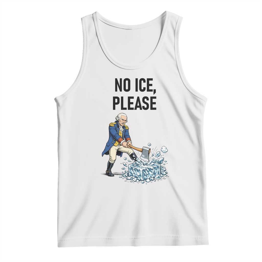 Funny George Washington Political Anti Ice Gift Tank Top