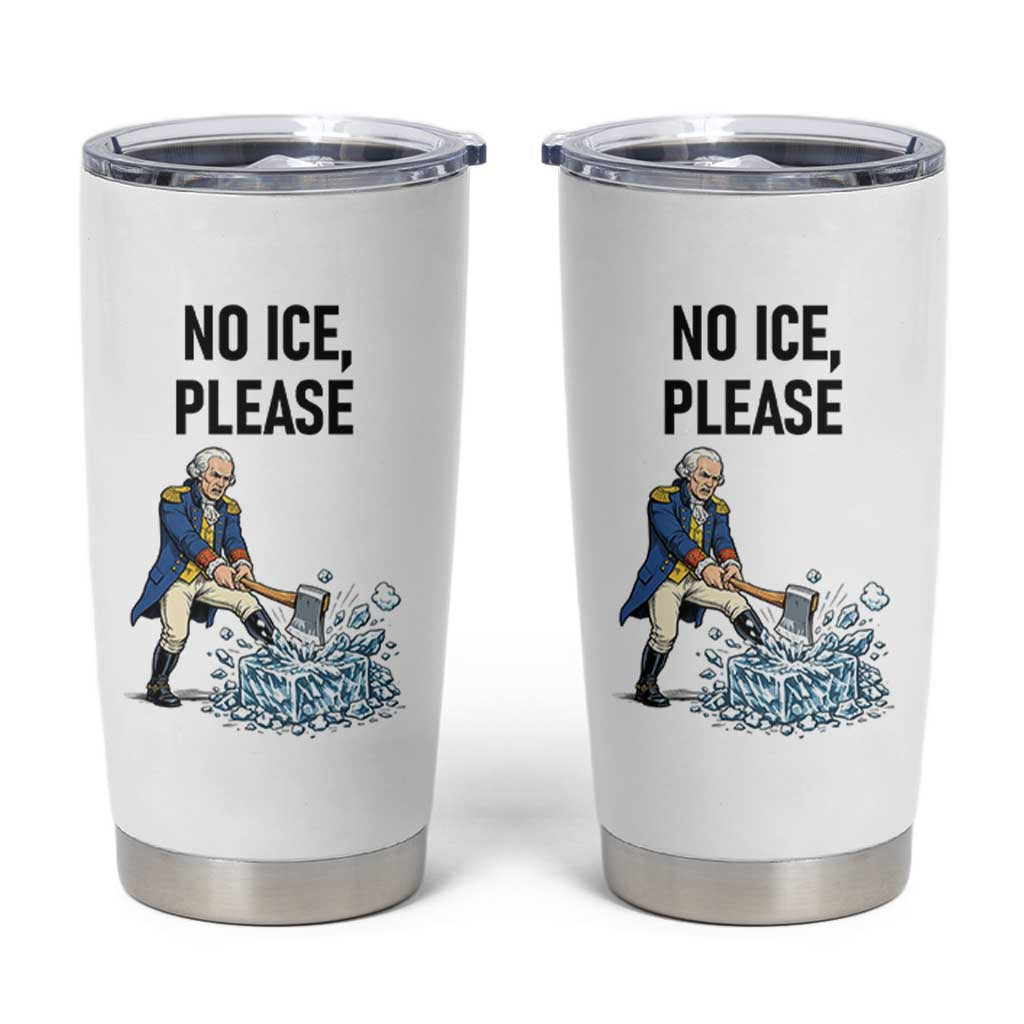 Funny George Washington Political Anti Ice Gift Tumbler Cup