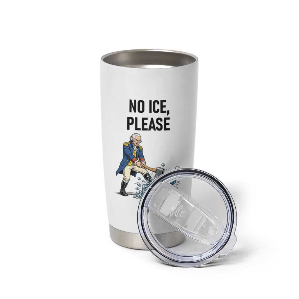 Funny George Washington Political Anti Ice Gift Tumbler Cup