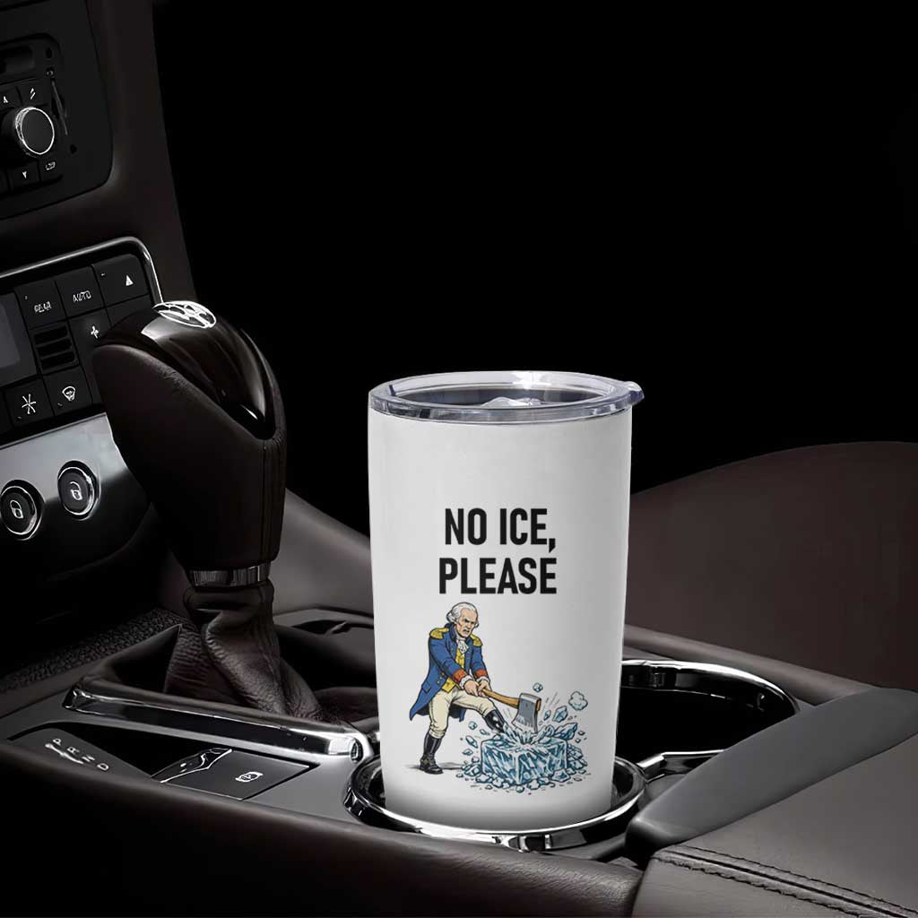 Funny George Washington Political Anti Ice Gift Tumbler Cup