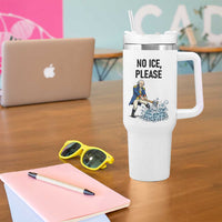 Funny George Washington Political Anti Ice Gift Tumbler With Handle