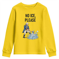 Funny George Washington Political Anti Ice Gift Youth Sweatshirt
