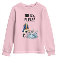 Funny George Washington Political Anti Ice Gift Youth Sweatshirt