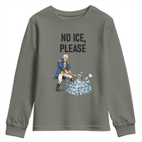 Funny George Washington Political Anti Ice Gift Youth Sweatshirt