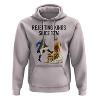 Funny George Washington Protest Hoodie Rejecting Kings Since 1776