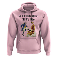 Funny George Washington Protest Hoodie Rejecting Kings Since 1776