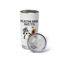 Funny George Washington Protest Tumbler Cup Rejecting Kings Since 1776