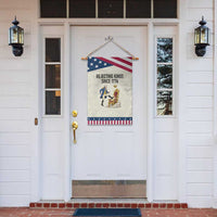 Funny George Washington Protest Garden Flag Rejecting Kings Since 1776