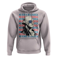 Funny George Washington Protest Hoodie No Kings In America