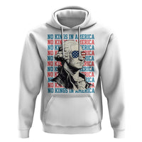 Funny George Washington Protest Hoodie No Kings In America
