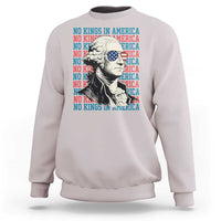 Funny George Washington Protest Sweatshirt No Kings In America