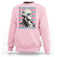 Funny George Washington Protest Sweatshirt No Kings In America