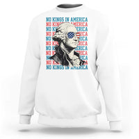 Funny George Washington Protest Sweatshirt No Kings In America