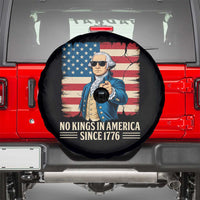 Patriotic George Washington Spare Tire Cover No Kings In America