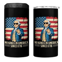 Patriotic George Washington 4 in 1 Can Cooler Tumbler No Kings In America