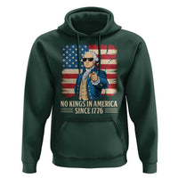 Patriotic George Washington Hoodie No Kings In America