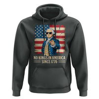 Patriotic George Washington Hoodie No Kings In America