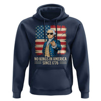Patriotic George Washington Hoodie No Kings In America