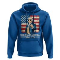 Patriotic George Washington Hoodie No Kings In America
