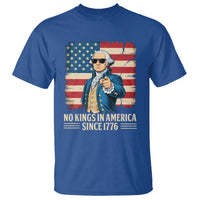 Patriotic George Washington T Shirt No Kings In America