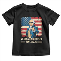 Patriotic George Washington Toddler T Shirt No Kings In America