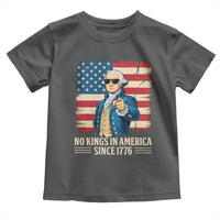 Patriotic George Washington Toddler T Shirt No Kings In America