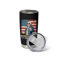 Patriotic George Washington Tumbler Cup No Kings In America