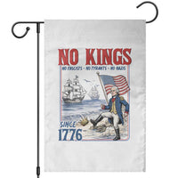 No Kings Since 1776 George Washington Garden Flag Political Humor Gift