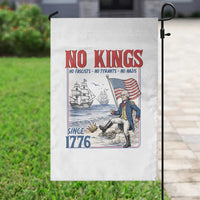 No Kings Since 1776 George Washington Garden Flag Political Humor Gift