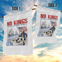 No Kings Since 1776 George Washington Garden Flag Political Humor Gift