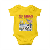 No Kings Since 1776 George Washington Baby Onesie Political Humor Gift