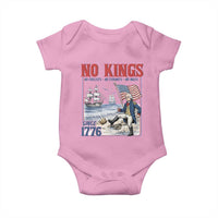 No Kings Since 1776 George Washington Baby Onesie Political Humor Gift