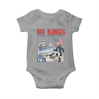No Kings Since 1776 George Washington Baby Onesie Political Humor Gift