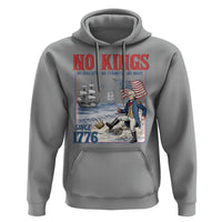 No Kings Since 1776 George Washington Hoodie Political Humor Gift