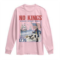 No Kings Since 1776 George Washington Long Sleeve Shirt Political Humor Gift