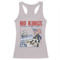 No Kings Since 1776 George Washington Racerback Tank Top Political Humor Gift