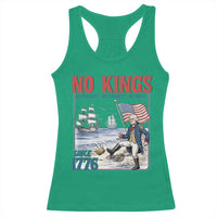 No Kings Since 1776 George Washington Racerback Tank Top Political Humor Gift