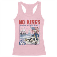 No Kings Since 1776 George Washington Racerback Tank Top Political Humor Gift