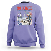 No Kings Since 1776 George Washington Sweatshirt Political Humor Gift