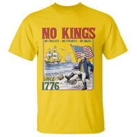 No Kings Since 1776 George Washington T Shirt Political Humor Gift