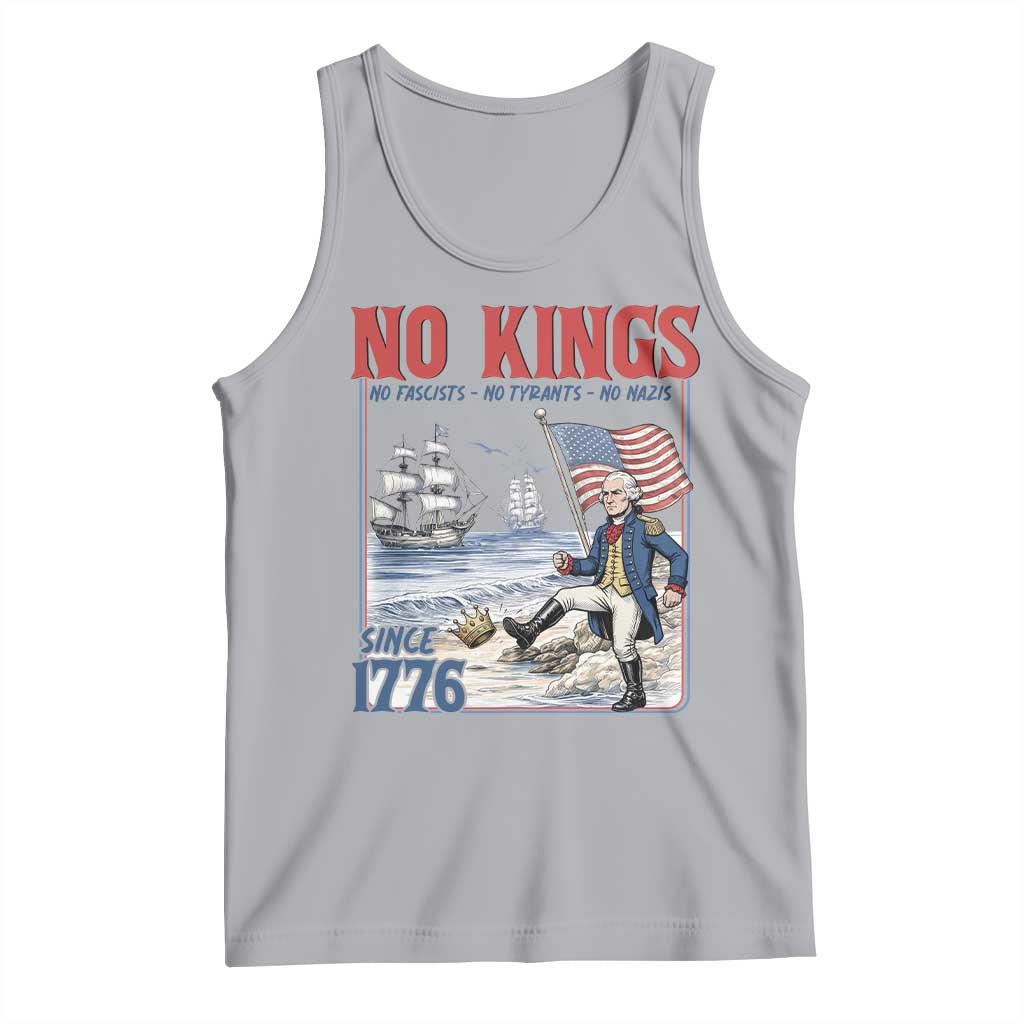 No Kings Since 1776 George Washington Tank Top Political Humor Gift