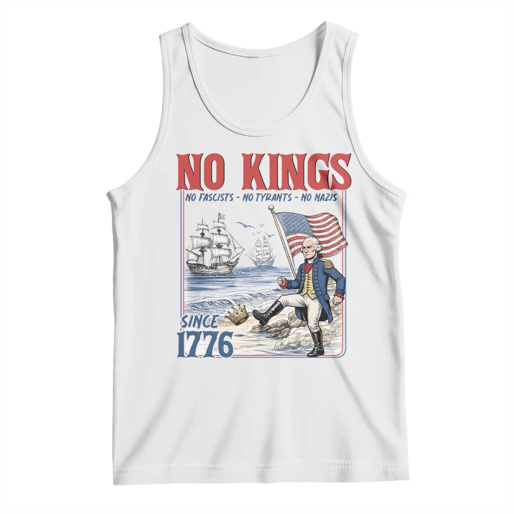 No Kings Since 1776 George Washington Tank Top Political Humor Gift