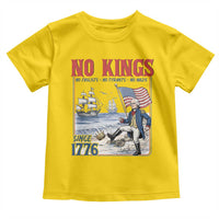 No Kings Since 1776 George Washington Toddler T Shirt Political Humor Gift