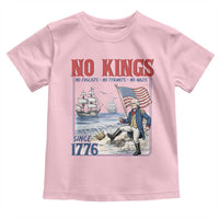 No Kings Since 1776 George Washington Toddler T Shirt Political Humor Gift