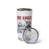 No Kings Since 1776 George Washington Tumbler Cup Political Humor Gift